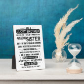 僕は兄貴のクリスマスプレゼントとして幸運だ フォトプラーク (側面)