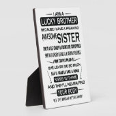 僕は兄貴のクリスマスプレゼントとして幸運だ フォトプラーク (側面)