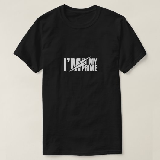 僕は全盛だ Tシャツ (デザイン正面)