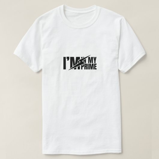 僕は全盛だ Tシャツ (デザイン正面)