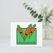 僕は全部ニンジンはしない ポストカード (スタンド正面)