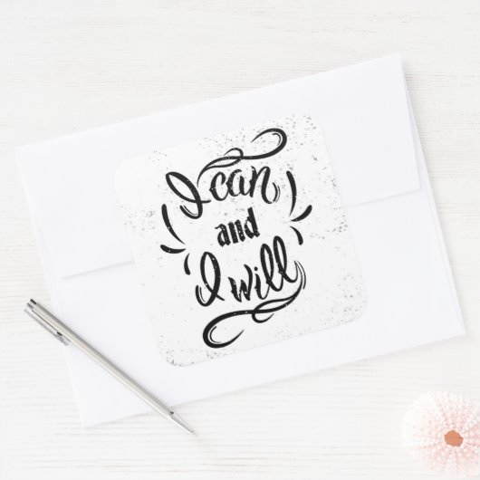 僕は出来る スクエアシール (封筒)