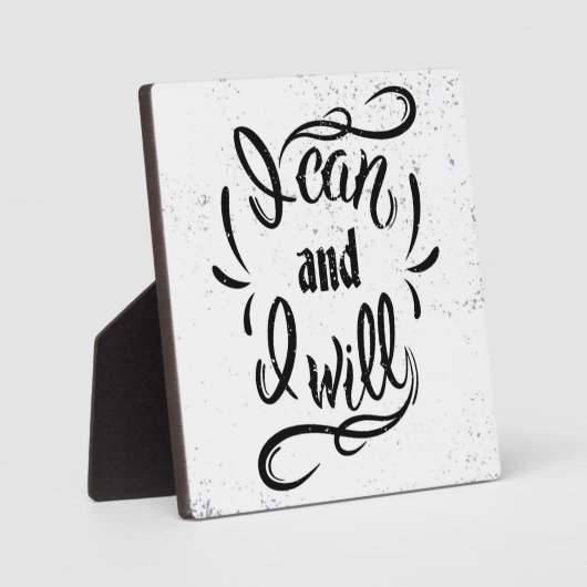 僕は出来る フォトプラーク (正面)