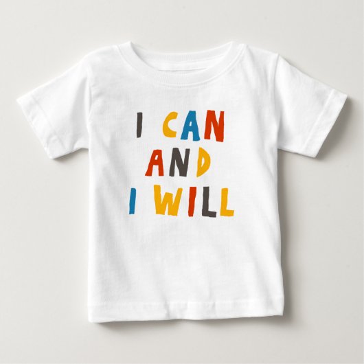 僕は出来る ベビーTシャツ (正面)