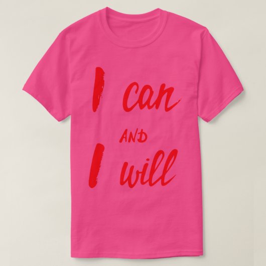 僕は出来る Tシャツ (デザイン正面)