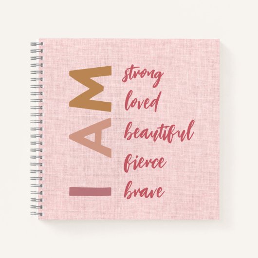 僕は勇敢な断言が強く愛されている ノートブック (正面)