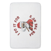 僕は勝手気ままにやる バスマット (正面縦)