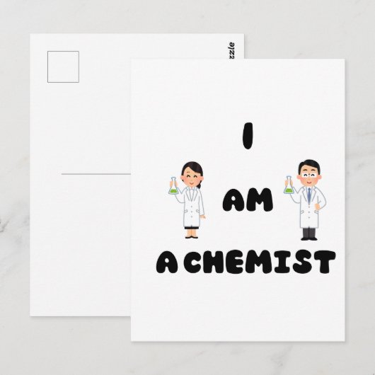 僕は化学者だ ポストカード (正面/裏面)