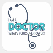 僕は医者だ スクエアシール (正面)