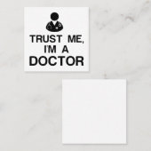 僕は医者だ スクエア名刺 (正面/裏面)