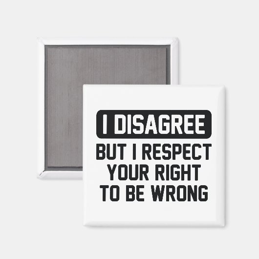 僕は反対だ マグネット (正面/裏面)