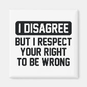 僕は反対だ マグネット (正面)