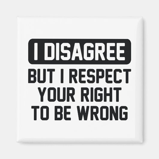 僕は反対だ マグネット (正面)