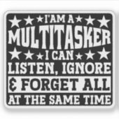 僕は口が数々の利けおもしろいることわざ シール (正面)