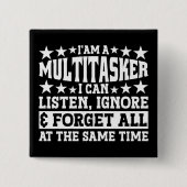 僕は口が数々の利けおもしろいることわざ 缶バッジ (正面)