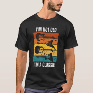 僕は古いわけじゃない、クラシックなギタリストなんだ、ギター愛好家 Tシャツ