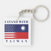 僕は台湾に味方する キーホルダー (裏面)