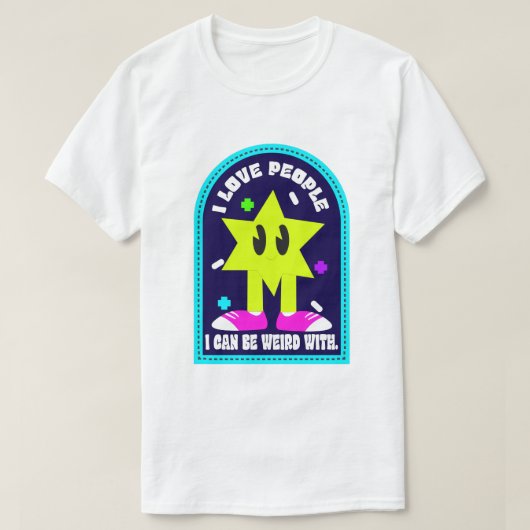 僕は同居できる人が好風変わりきだ Tシャツ (デザイン正面)
