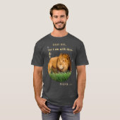 僕は君と共にいないのだから恐れ入る Tシャツ (正面フル)