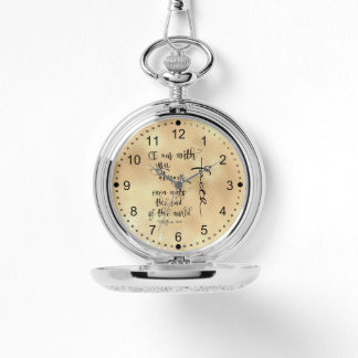 僕は君と常に聖句を結んでいる 腕時計