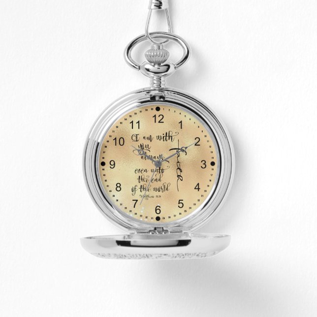 僕は君と常に聖句を結んでいる 腕時計 (正面)