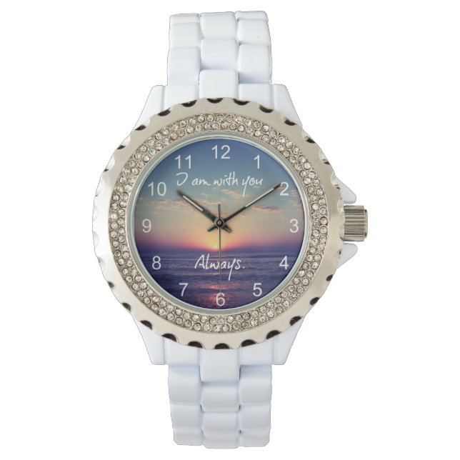 僕は君と常に聖書の聖句を結んでいる 腕時計 (正面)