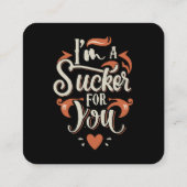 僕は君に惚れた スクエア名刺 (裏面)