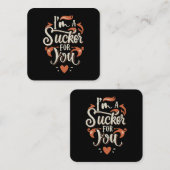 僕は君に惚れた スクエア名刺 (正面/裏面)