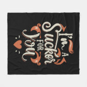 僕は君に惚れた フリースブランケット (正面(横))