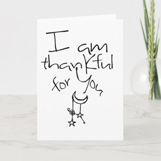 僕は君に感謝している サンキューカード (正面)