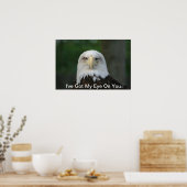 僕は君に目得を向けているんだ、一眼のワシのポスター ポスター (キッチン)