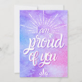 僕は君に誇りを持ったはとても親切だ サンキューカード (正面)