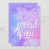 僕は君に誇りを持ったはとても親切だ  サンキューカード (正面/裏面)