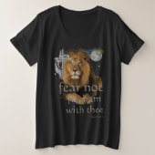 僕は君に近寄らないように気を使う プラスサイズTシャツ (デザイン正面)