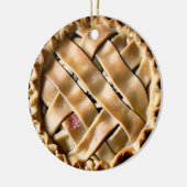 僕は君のためだけにパイを持っている | おもしろい Apple Pie Pun セラミックオーナメント (左)