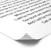 僕は君の友情の詩にいつも行く ポスター (角)