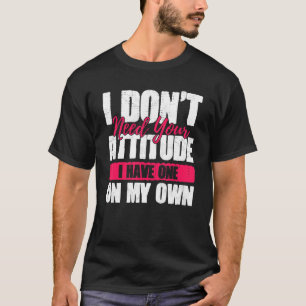 僕は君の態度は要らぬ Tシャツ