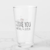 僕は君の方が大好きだ タンブラーグラス (裏面)