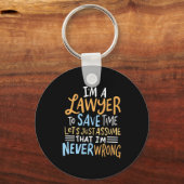 僕は君の時間を守救る弁護士だ キーホルダー (正面)