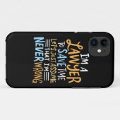 僕は君の時間を守救る弁護士だ Case-Mate iPhoneケース (裏面(横))