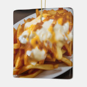 僕は君の為にフライしか持っていない |チーズおもしろいフライ セラミックオーナメント (左)