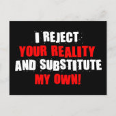 僕は君の現実を拒絶して自分の身に代わる ポストカード (正面)