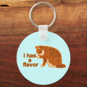 僕は味があるLOL CAT キーホルダー (正面)