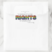 僕は味方だ スクエアシール (バッグ)