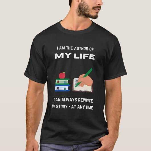僕は命の作家だ Tシャツ (正面)