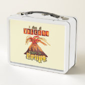 僕は噴火の準備ができている メタルランチボックス (裏面)