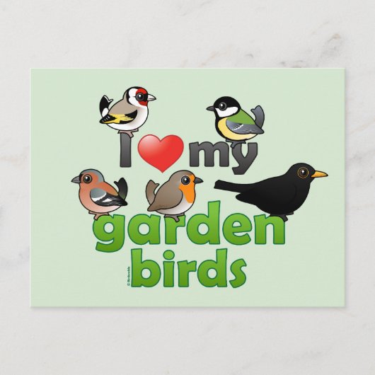 僕は園鳥が好きだ ポストカード (正面)