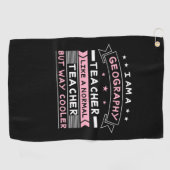 僕は地理先生 ゴルフタオル (横)