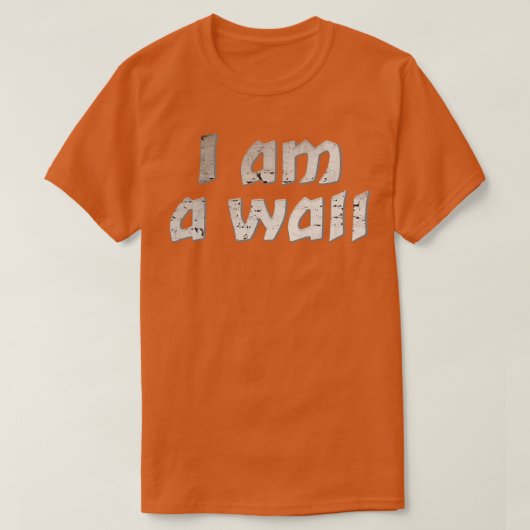 僕は壁だ Tシャツ (デザイン正面)