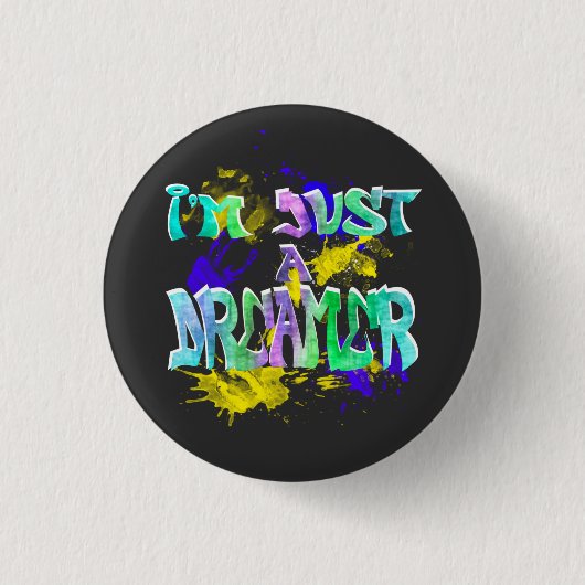 僕は夢を見ているだけだ 缶バッジ (正面)